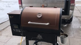 Pit Boss Pellet SmokerGrill Spare Ribs Wrapped VS Unwrapped [upl. by Boonie542]