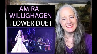 Voice Teacher Reaction to Amira Willighagen and Cecilia Rangwanasha  Flower Duet 2018 [upl. by Asilad]