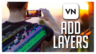 How to add Layers to your VN Edits  Best FREE Editing App Tutorial [upl. by Lichtenfeld]