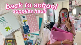 school supplies haul 2021 freshman year [upl. by Trevorr]