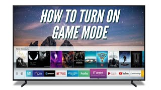 How To Turn On Game Mode on a Samsung Smart TV [upl. by Ettigdirb]