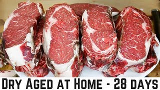 How To Dry Age Beef at Home  28 Days [upl. by Korb]