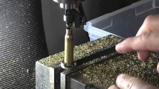 Rifle Reloading Brass Prep with the RCBS 3 Way Cutter [upl. by Lalad]