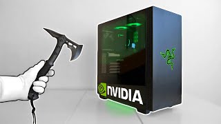 Razer Tomahawk Gaming PC Setup Nvidia RTX 3060 LG UltraWide [upl. by Parrisch]