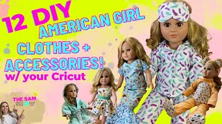 ALL the American Girl Doll Sewing Patterns and Accessories [upl. by Rhett]