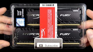 Kingston HyperX Fury DDR4 3200Mhz  Unboxing amp First Look [upl. by Orazal444]