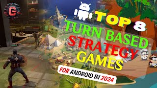 Top 8 TurnBased Strategy Games for Android in 2024  Plan Your Victory [upl. by Nita894]