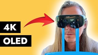 What I saw in the world’s SMALLEST 4K VR headset Immersed Visor [upl. by Plusch182]