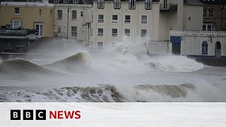 Storm Ciarán ‘Major incident’ declared as storm batters parts of UK and Channel Islands  BBC News [upl. by Anelej]