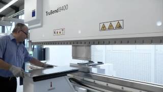 TRUMPF Biegen TruBend Serie 8000 Flexible Großformatmaschine [upl. by Niwdla]