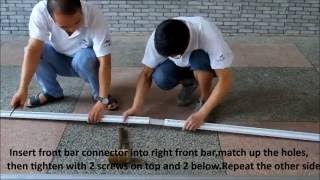 How to install Patio Manual Retractable Sun Shade Awning [upl. by Candice]