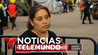 Madre de niña fallecida asegura que hay vivos en colegio Rébsamen  Noticiero  Noticias Telemundo [upl. by Bunker380]