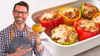 Easy Stuffed Peppers Recipe [upl. by Marguerita]