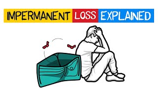 Crypto Education Impermanent Loss Explained  Animation  Cryptomatics [upl. by Ynnub]