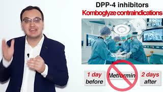 Diabetes Medications  DPP 4 inhibitors  Saxagliptin and Metformin Komboglyze [upl. by Ronnoc210]