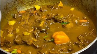 Jamaican Curry Goat Recipe Authentic Flavor [upl. by Ateloj]