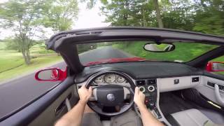 2000 Mercedes SLK230 Kompressor POV Drive [upl. by Annairda992]