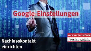 Nachlasskontakt Kontoverwalter bei Google einrichten [upl. by Ashwin]