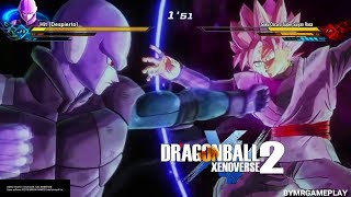 Dragon Ball Xenoverse 2 Hit vs Black Goku [upl. by Jecon]