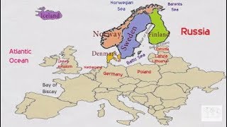 Nordic Countries in Europe [upl. by Veljkov]