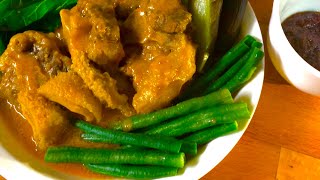 KARE KARE RECIPE  Filipino Kare Kare Oxtail and Beef Tripe [upl. by Dyche]