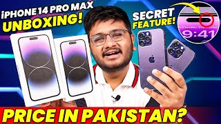 iPhone 14 Pro Max Unboxing  Price In Pakistan [upl. by Onstad344]