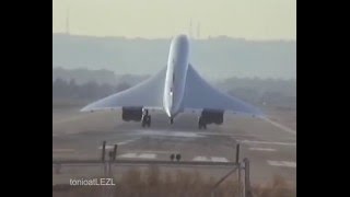 Concorde Training flight at Seville [upl. by Guido]