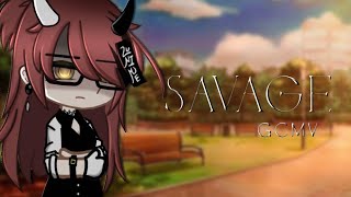 Savage  Gacha Club Music Video — ⚠️ Read Description ⚠️ Arxellas Past 1 [upl. by Sorilda]