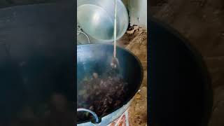 Khasi ko Masu Pakaudai viralvideo goatmeat foodie foodlover [upl. by Ailegave572]