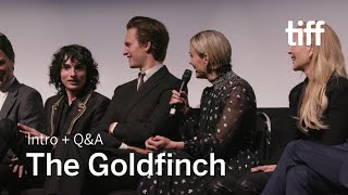 THE GOLDFINCH Cast and Crew QampA  TIFF 2019 [upl. by Hadleigh]