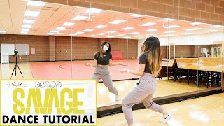 aespa 에스파 Savage Lisa Rhee Dance Tutorial [upl. by Lalo666]