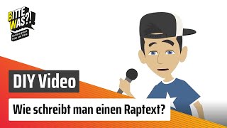 Wie schreibt man einen Raptext  DIY  Tutorial  Lernvideo [upl. by Pauline]