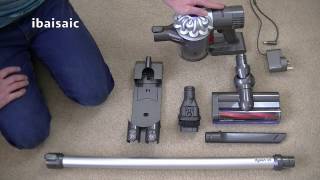 Dyson V6 Cordless Vacuum Cleaner Demonstration amp Review [upl. by Hy606]