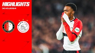 Highlights Feyenoord  Ajax  Eredivisie 20242025 [upl. by Ambrosi228]