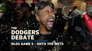 Dodgers win the NLDS and move on to the Mets [upl. by Freed]