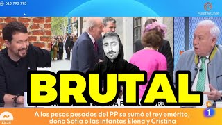 Pablo Iglesias machaca a Margallo PP y a Begoña Villacís sobre la boda de Almeida en Mañaneros [upl. by Enialb107]