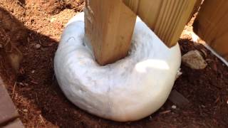 Fast2K Post hole foam at work [upl. by Aseeram]