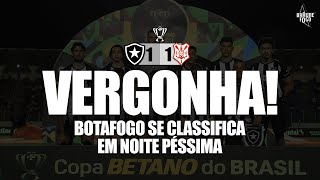 SERGIPE 1x1 BOTAFOGO  VERGONHA [upl. by Sseb]