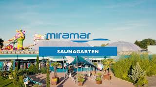 Der Saunagarten  Miramar Salz amp Kristall Therme [upl. by Langley]