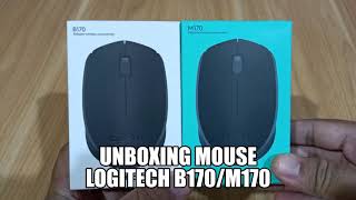 Mouse Logitech B170 dan M170 Itu Berbeda Apa Iya Unboxing [upl. by Marji]