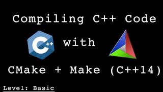 Compiling C using CMake and Make CS20170204 [upl. by Chernow]