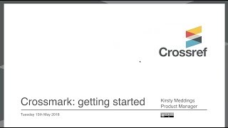 Crossmark howto [upl. by Dolley377]