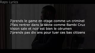 Damso  Surcôté PAROLESLYRICS [upl. by Eigger]