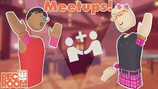 How To Rec Room  Meetups [upl. by Fabriane]