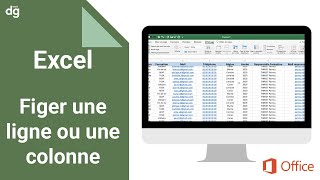 Comment figer une ligne et une colonne sur Excel [upl. by Kiki]