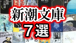 【7選】オモシロすぎる新潮文庫を7冊紹介します！【純文学・オススメ小説紹介】舞城王太郎、大江健三郎、筒井康隆など！ [upl. by Nnyltiac]