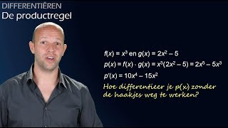 De productregel  Regels voor differentiëren vwo A  WiskundeAcademie [upl. by Evalyn]