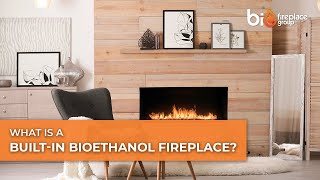 What is a builtin bioethanol fireplace [upl. by Diarmuid]