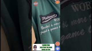 PLATINUM WORLD Jacket Varsity Full Bordir Ovuterwear Varsity Jacket Baseball East Team [upl. by Nannarb994]