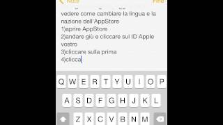 Come Cambiare La Nazione e La Lingua DellAppStore Su IPHONE [upl. by Rives]